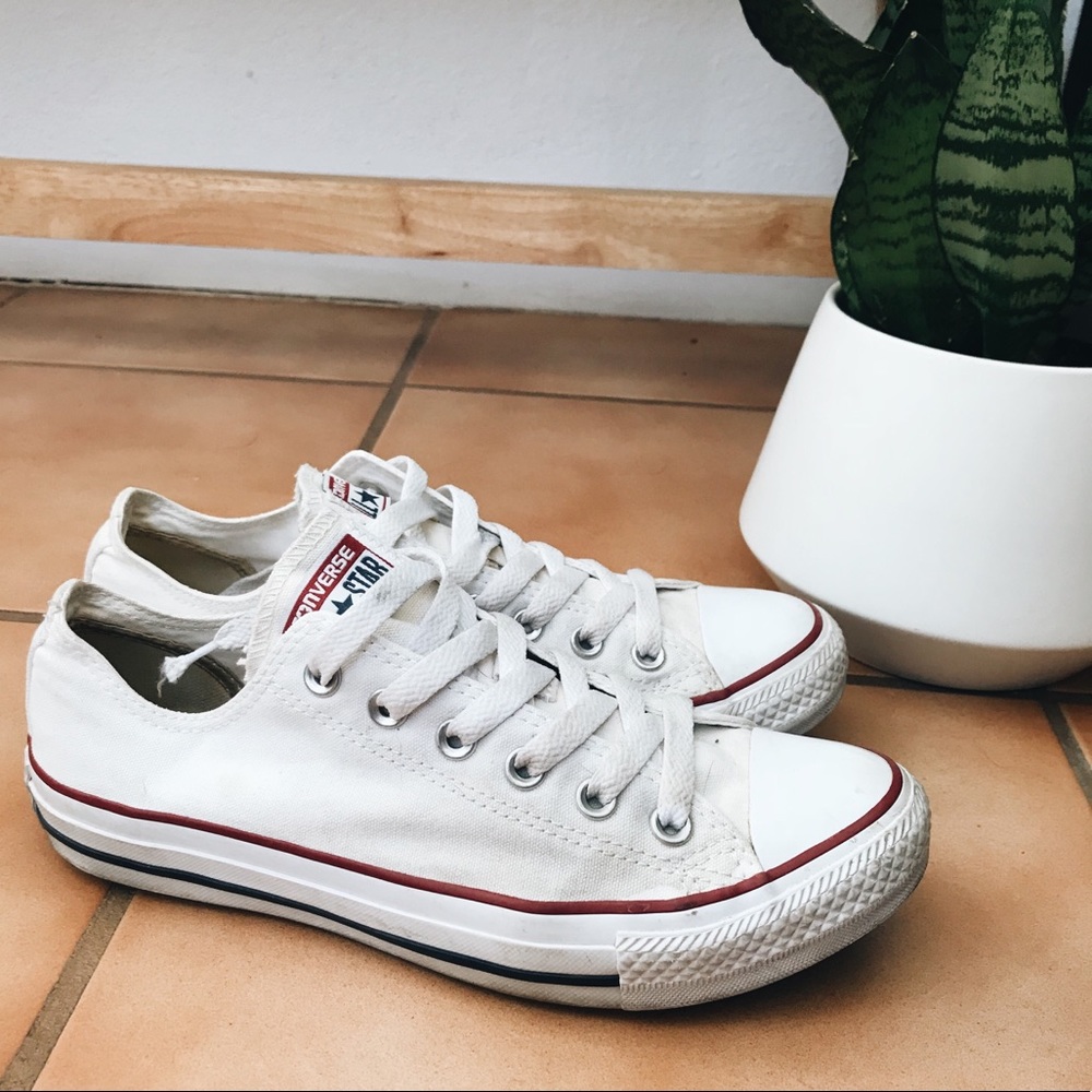 White Converse Shoes